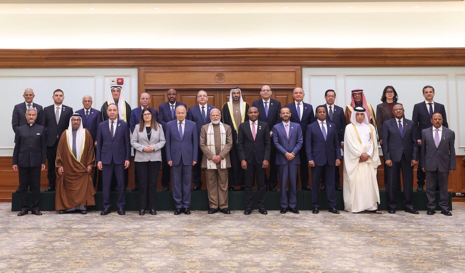 Participation of the Algerian delegation in the second session of the Ministerial Meeting of the Arab-Indian Cooperation Forum, held in the Indian capital (New Delhi) on January 30-31, 2026.