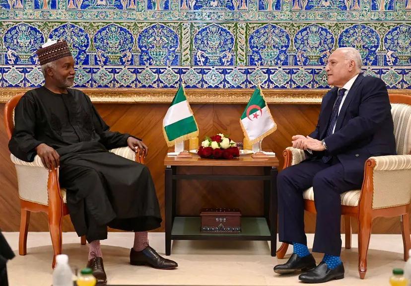 السيّد عطاف يستقبل نظيره النيجيري