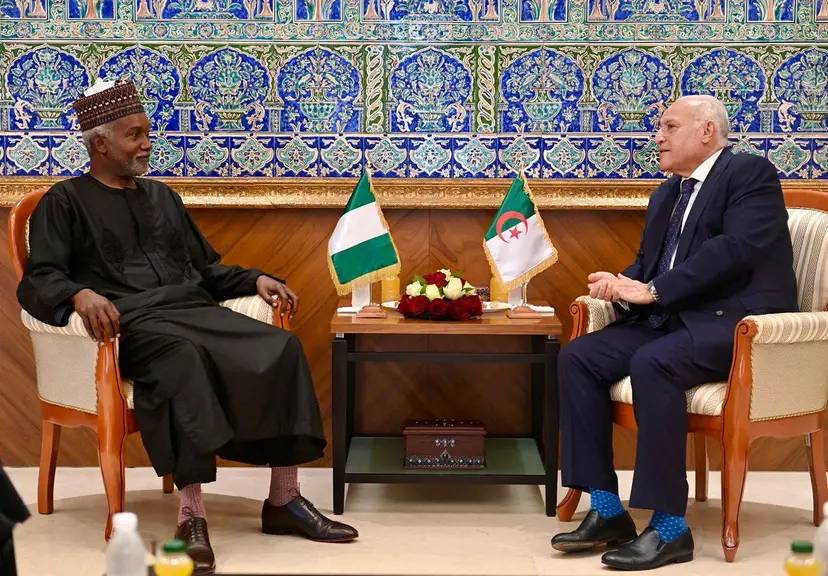 السيّد عطاف يستقبل نظيره النيجيري